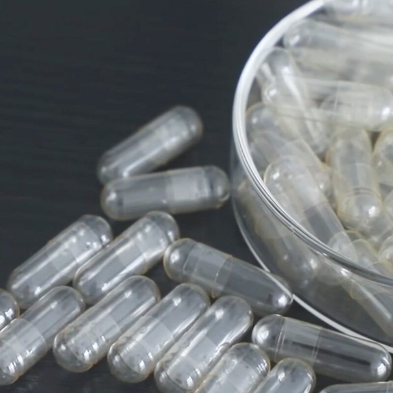 HPMC Capsules Manufacturer - Size 000 00 0 White Transparent Vegetarian Empty Hard Capsule