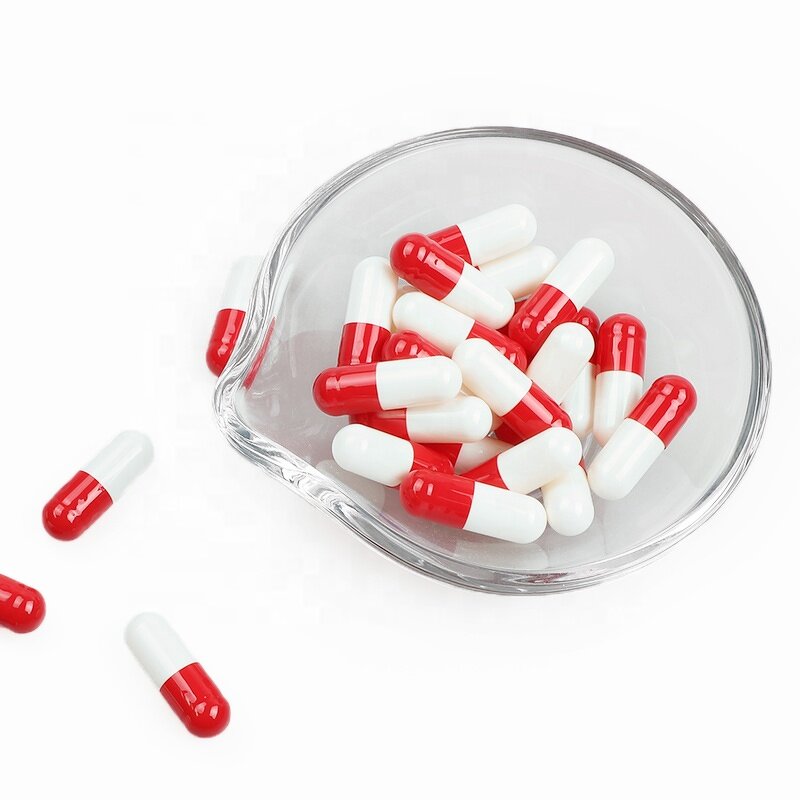 Gelatin Capsules Manufacturer - Size 000 00 0-5 OEM Pharmaceutical Clear White Empty Capsule