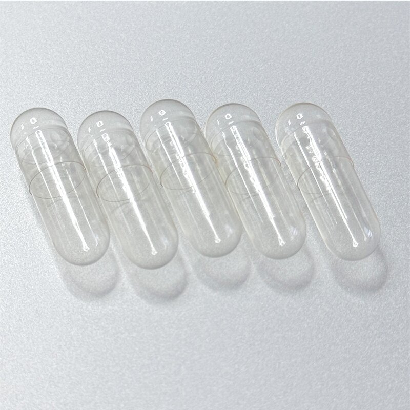 HPMC Capsules Manufacturer - Size 00 0 Pure White Separated Vegetable Empty Capsule