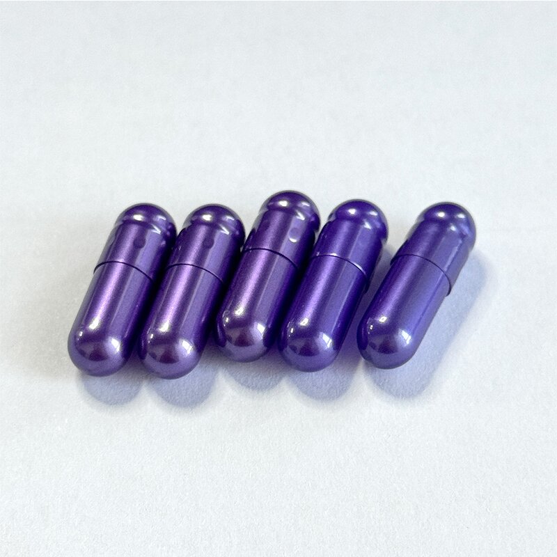 Gelatin Capsules Manufacturer - Size 00 0 Customized Pearl Colors Hard Empty Gelatin Capsule