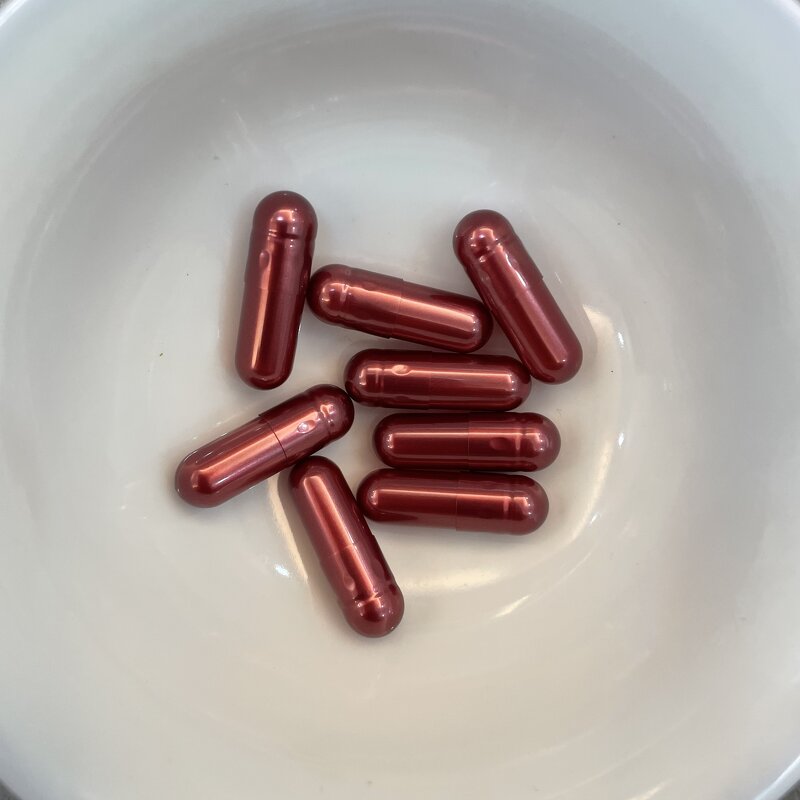 Gelatin Capsules Manufacturer - Colorful Metallic Pearl Halal Certified Customizable Empty Capsule