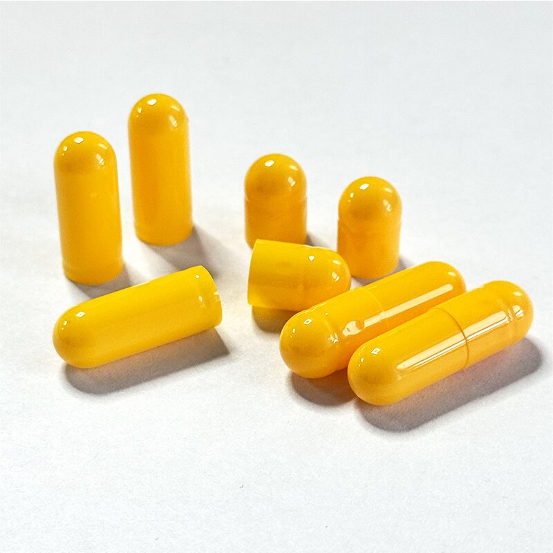 Gelatin Capsules Manufacturer - Size 0 Separated Bovine Hard Empty Gelatin Capsule Shell