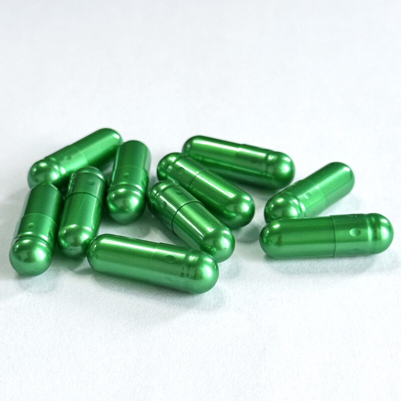 Gelatin Capsules Manufacturer - Size 00 0 Customized Pearl Colors Hard Empty Gelatin Capsule