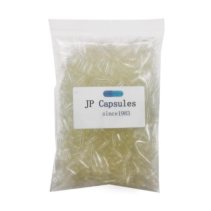 Pullulan Capsules Manufacturer - Size 00 0 Clear White HPMC Pullulan Vegetarian Empty Capsule