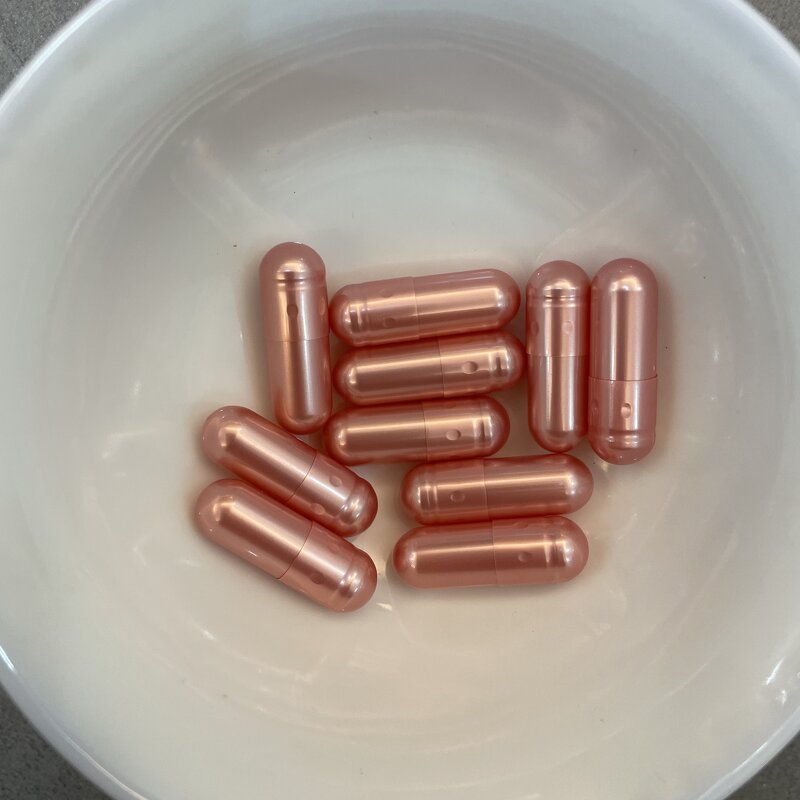 Gelatin Capsules Manufacturer - Size 0 00 Bovine Bone Pearl Hard Empty Gelatin Capsule Shell