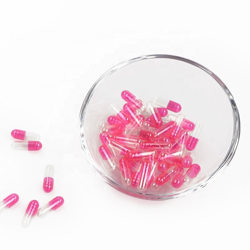 Gelatin Capsules Manufacturer - Size 00 0 Titanium-free White Hard Empty Capsule Shell
