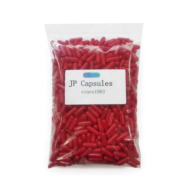 Gelatin Capsules Manufacturer - Size 00 0-2 Red White Blue 1000Pcs 10000Pcs Hard Shells