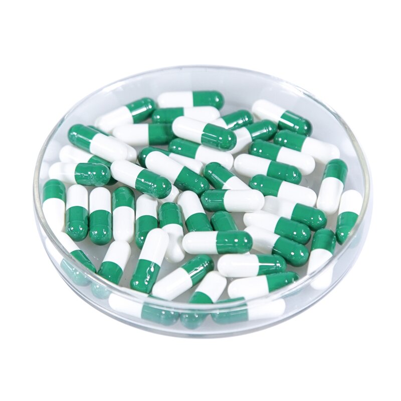 Enteric Coated Capsules - Sizes 00-4 Halal ISO Titanium Dioxide Free Gelatin Capsule