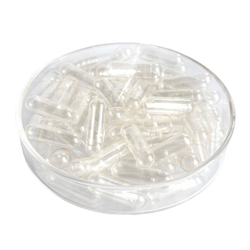 HPMC Capsules Manufacturer - Natural Clear Transparent Vegan Empty Vegetarian Capsule