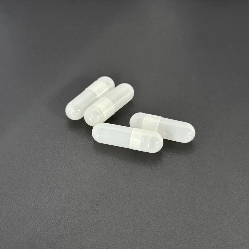 Gelatin Capsules Manufacturer - Size 00 0 Titanium-free Hard Empty Pill Capsule Shell