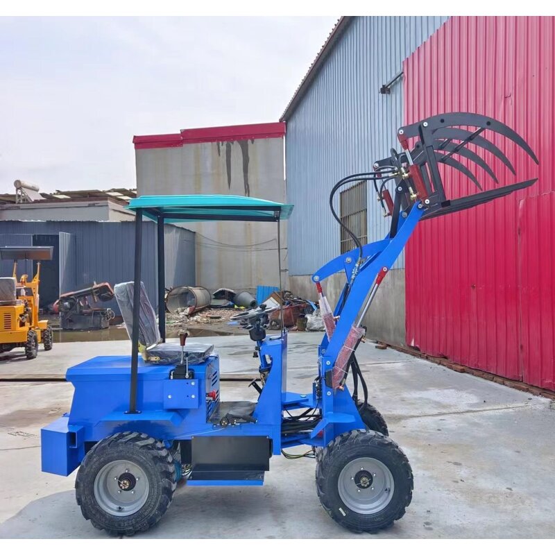 Loader Manufacturer - 4 Wheel Front End Small Mini Backhoe Loader Factory Direct