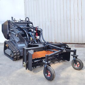 Loader Manufacturer - EURO5 EPA YF380 23HP Small Skid Steer Front Crawler Loader