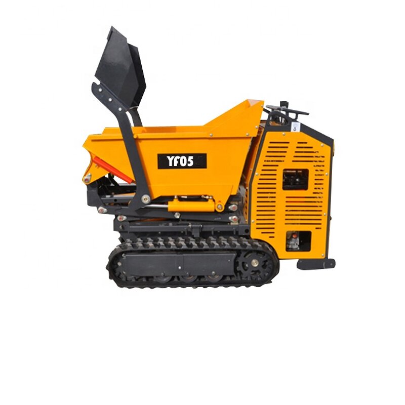 Dumper Manufacturer - 0.5ton YF05 Mini Track Dumper Gasoline Diesel Electric