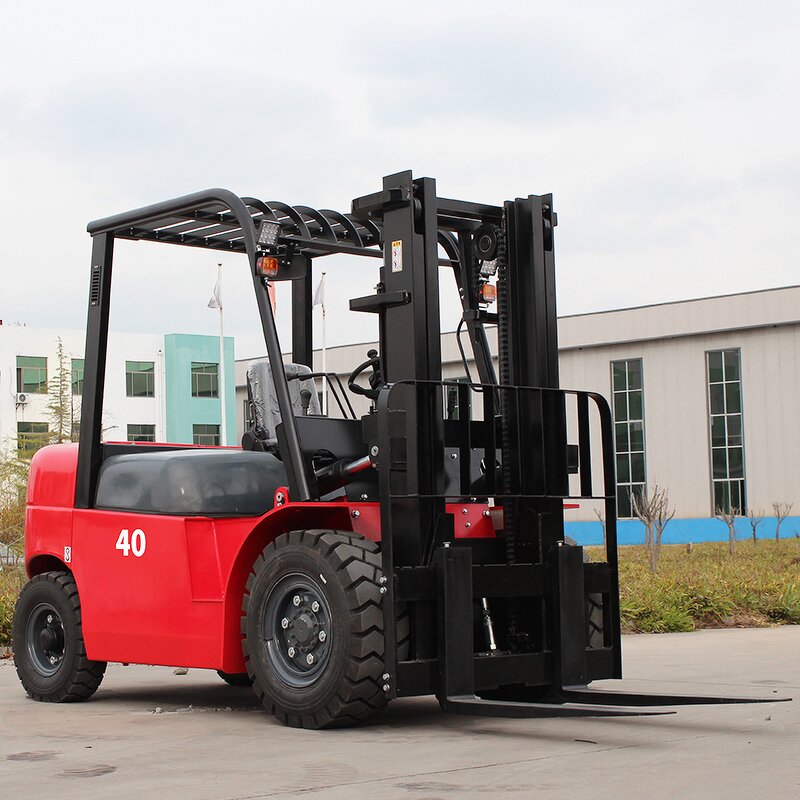 Forklift Manufacturer - 2-4ton Electric Portable Wheel Small All Terrain Forklift