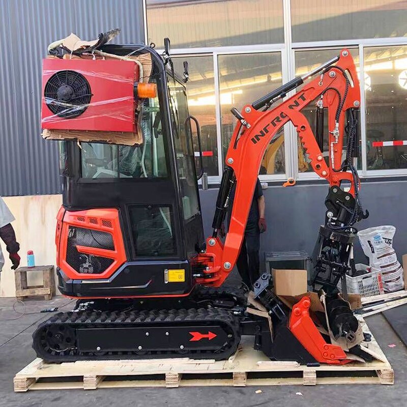 Excavator Manufacturer - A Mini Excavator China Supplier with Attachment Set
