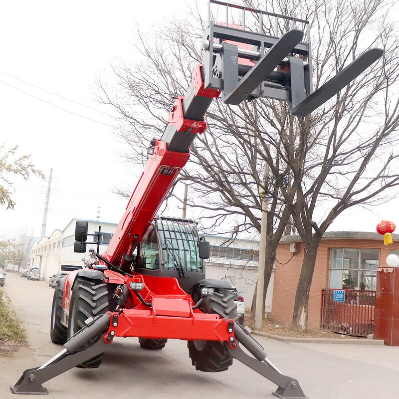 Loader Manufacturer - 3 Tons Telehandler Telescopic Forklift High Lift Container