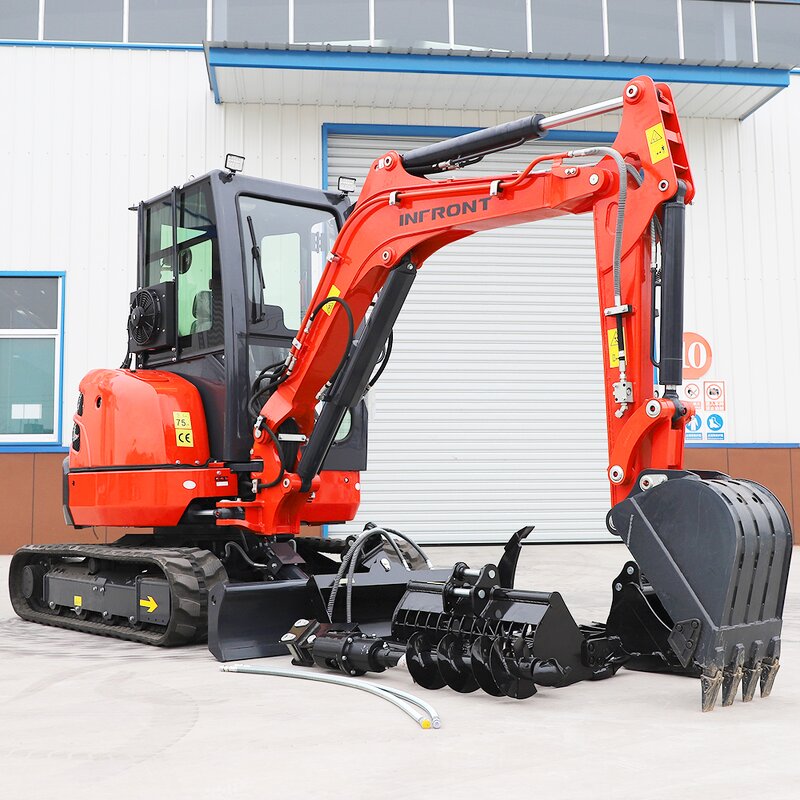 Excavator Manufacturer - 2-2.5ton Zero Tail Mini Digger Rubber Track Bagger