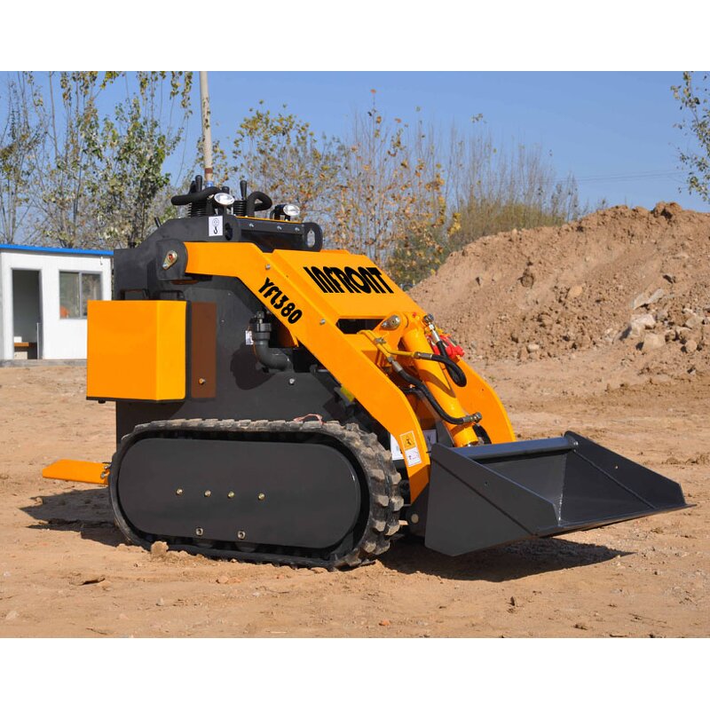 Loader Manufacturer - 800 KG Crawler Skid Steer Loader CE EPA Engine