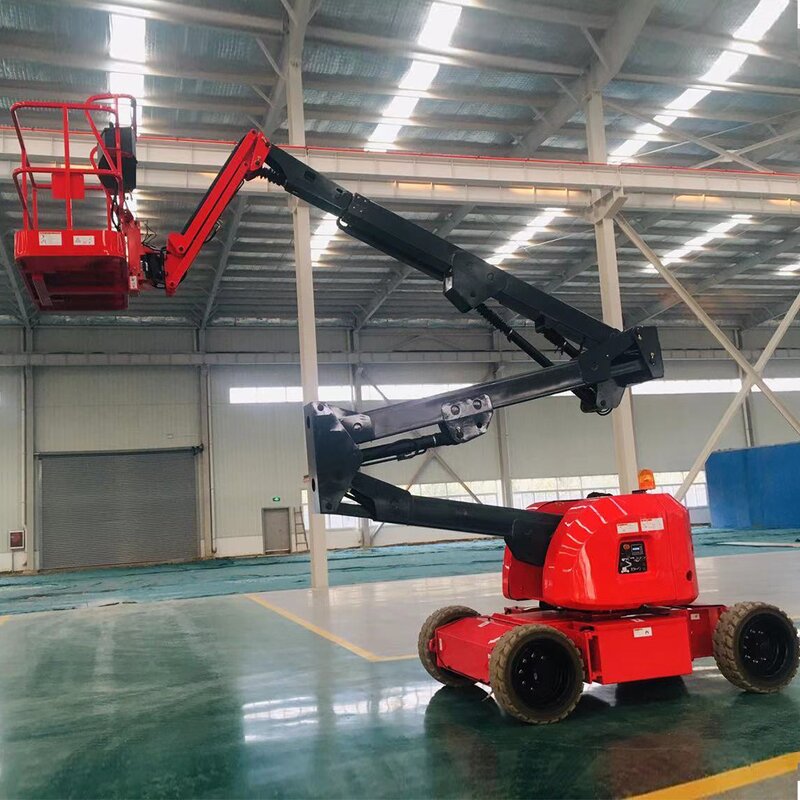 Scissor Lift Manufacturer - 8-16M 450kg Electric Self-propelled Mobile Aerial Man Lift
