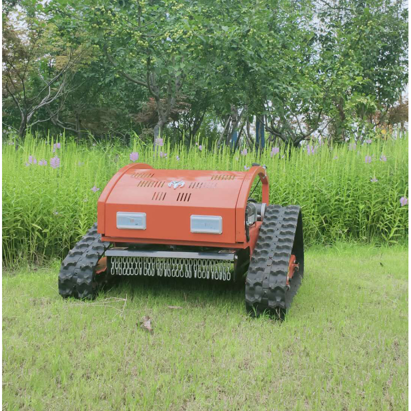 Lawn Mower Manufacturer - China Remote Control Hydraulic Motor Crawler Brush Cutter