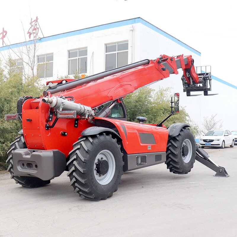 Forklift Manufacturer - 3-3.5ton Off Road Hinged Four Wheel Drive Telescopic Forklift