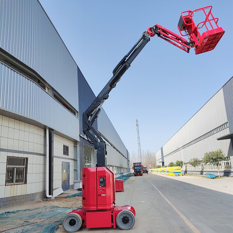 Scissor Lift Manufacturer - 8-16M 450kg Electric Self-propelled Mobile Aerial Man Lift