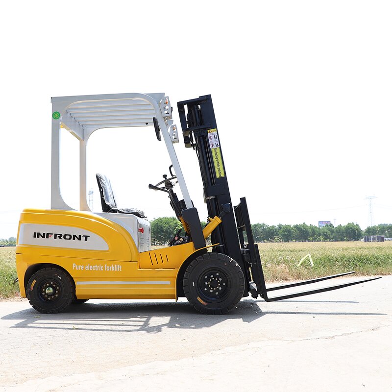 Forklift Attachment - Heavy Duty Yard Sweeper Cleaning Brush Warehouse Sweeping PP