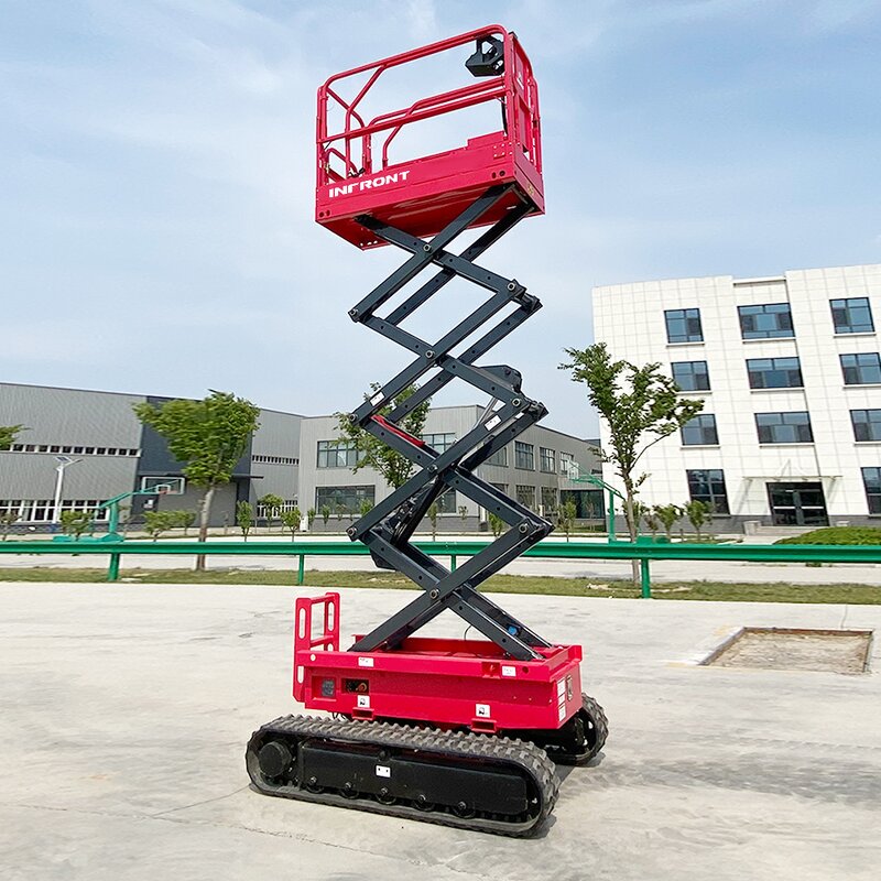 Scissor Lift Manufacturer - 8-16M 450kg Electric Self-propelled Mobile Aerial Man Lift
