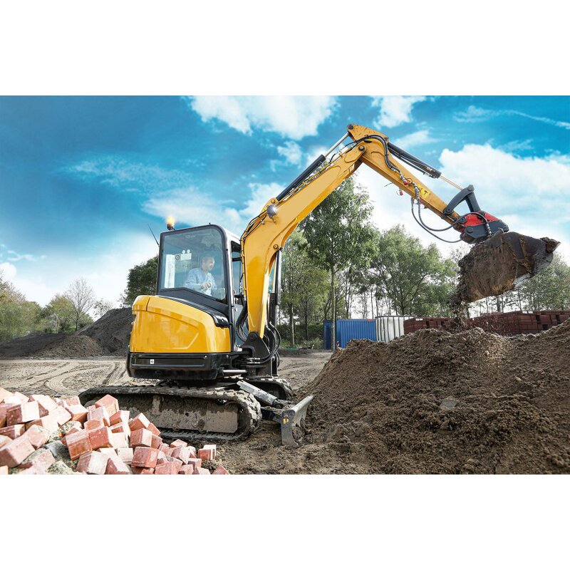 Excavator Manufacturer - 6Ton SY55 SY55C Hydraulic Crawler Excavator