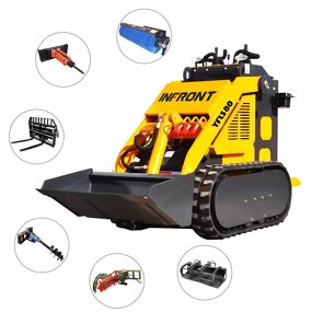 Loader Manufacturer - 0.8 Ton Wheel Skidsteer Loader for Sale