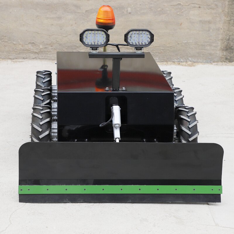 Snow Plow - Mini Tractor Blade Remote Control Mower Electric Snow Shovel