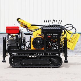 Drilling Rig - 200-500m Portable Tractor Mounted Trailer Water Well Drilling