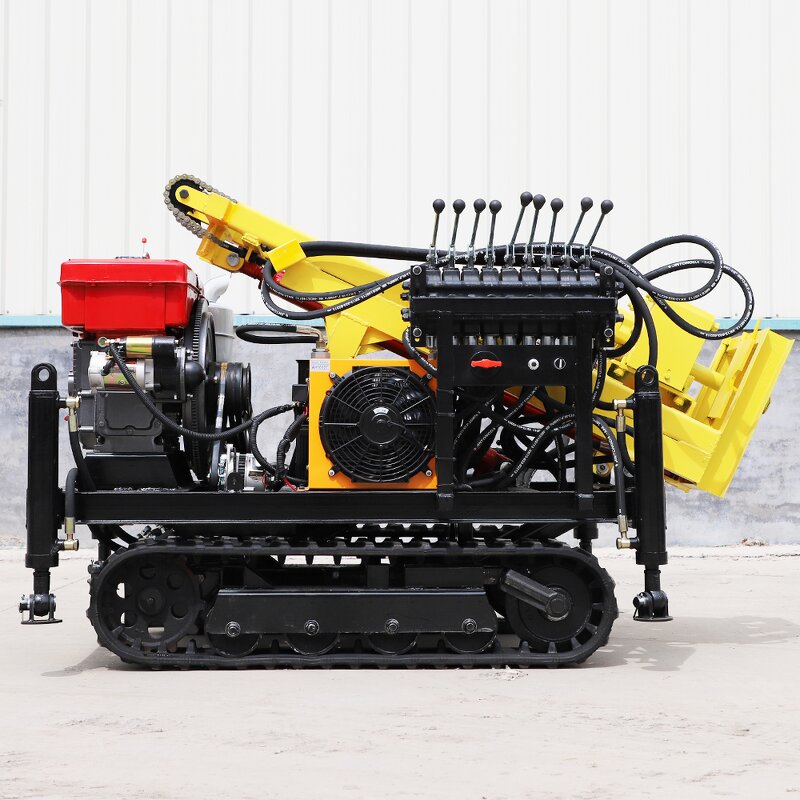 Drilling Rig - 200-500m Portable Tractor Mounted Trailer Water Well Drilling