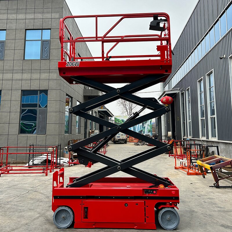 Scissor Lift Manufacturer - 6-14m CE All Terrain Electric Hydraulic Self-propelled Man Lift