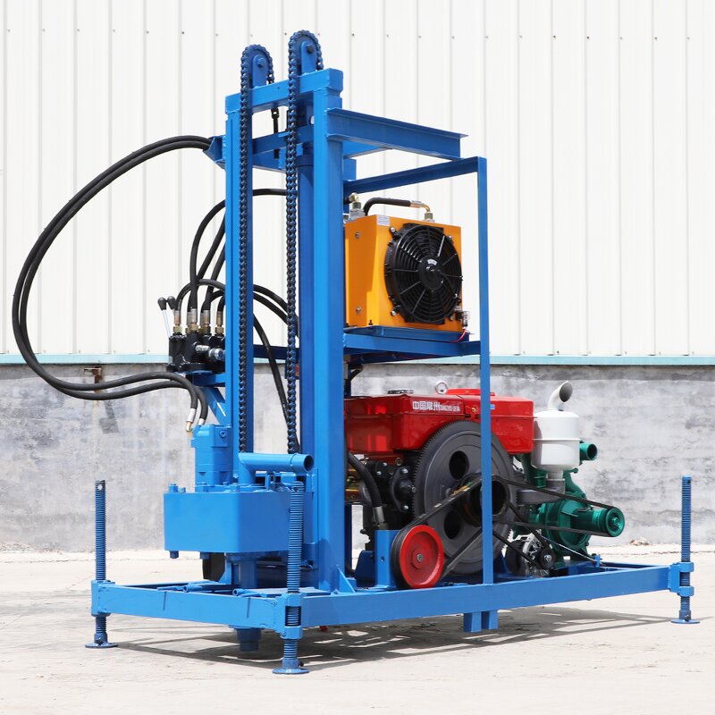 Drilling Rig - 50-150m Farm Diesel Electric Water Well Drilling Rig Machine