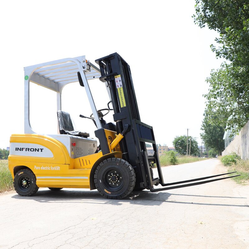 Forklift Attachment - Heavy Duty Yard Sweeper Cleaning Brush Warehouse Sweeping PP