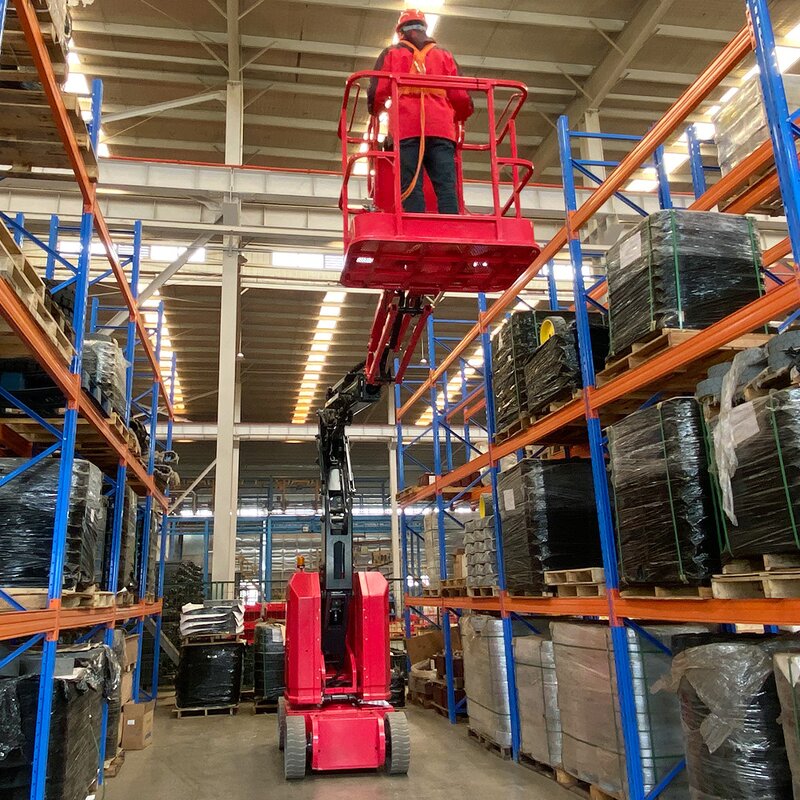 Scissor Lift Manufacturer - 8-16M 450kg Electric Self-propelled Mobile Aerial Man Lift