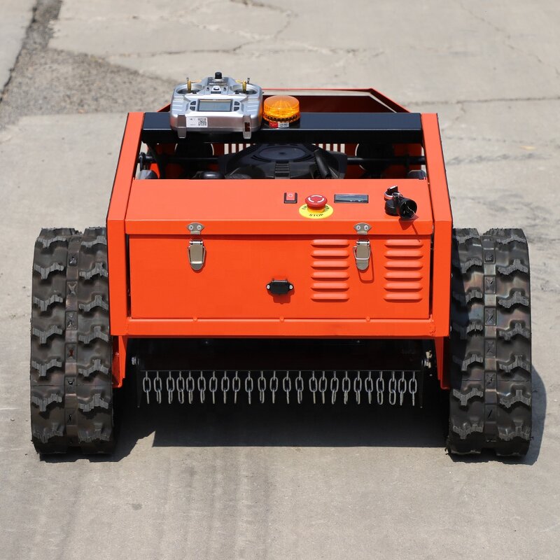 Lawn Mower Manufacturer - Big Power Diesel Robot Grass Cutter 800-1200mm Flail Mower