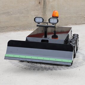 Snow Blower - Mini Automatic Robot Skid Steer Tracked Small Snow Plow