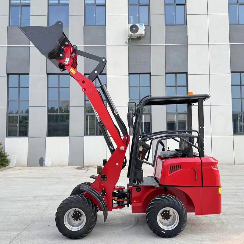 Loader Manufacturer - Smallest Electric Diesel Mini Articulated Front End Wheel Loader