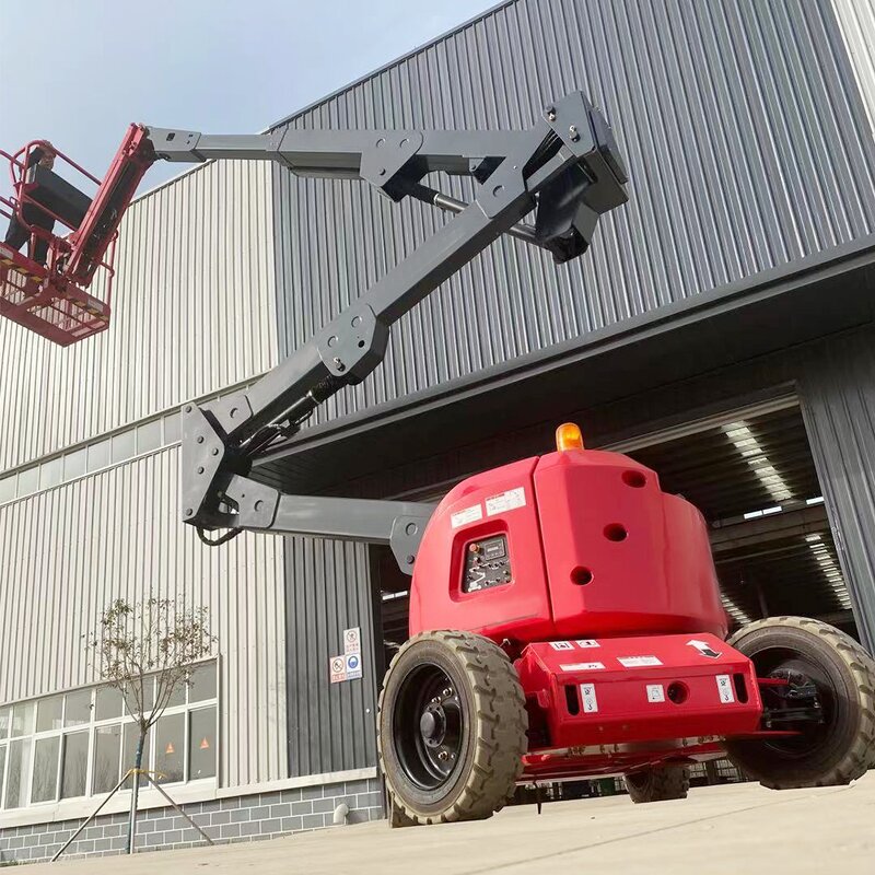 Scissor Lift Manufacturer - 8-16M 450kg Electric Self-propelled Mobile Aerial Man Lift