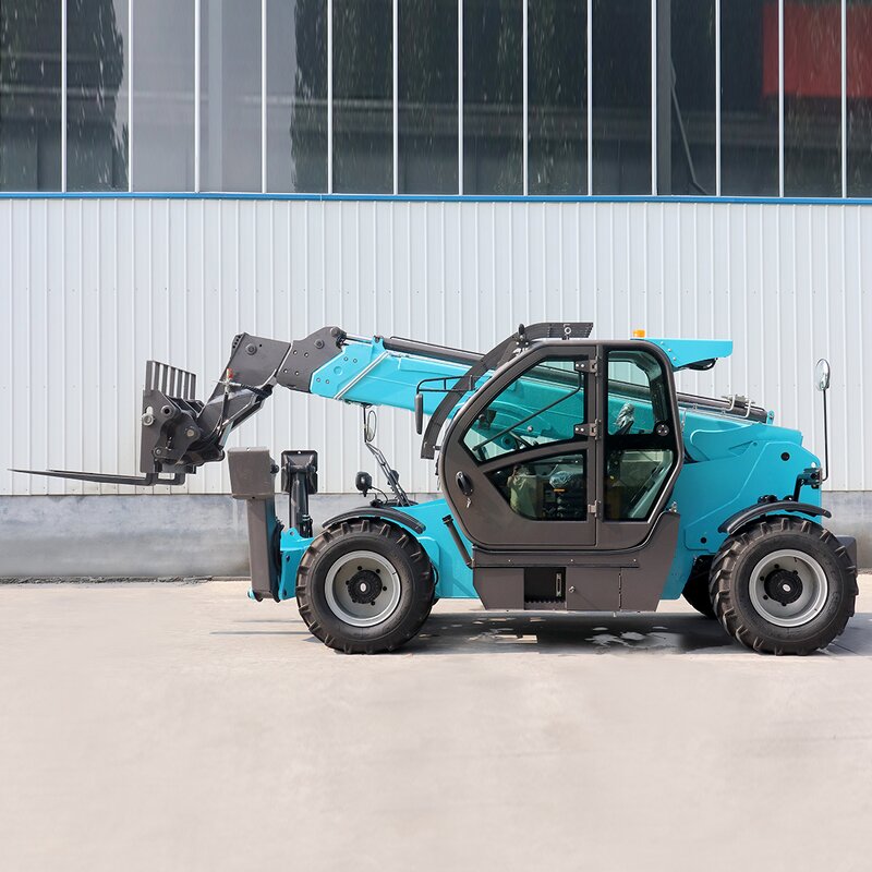 Loader Manufacturer - 3 Ton 4x4 Telehandler Telescopic Boom Front Wheel Loader