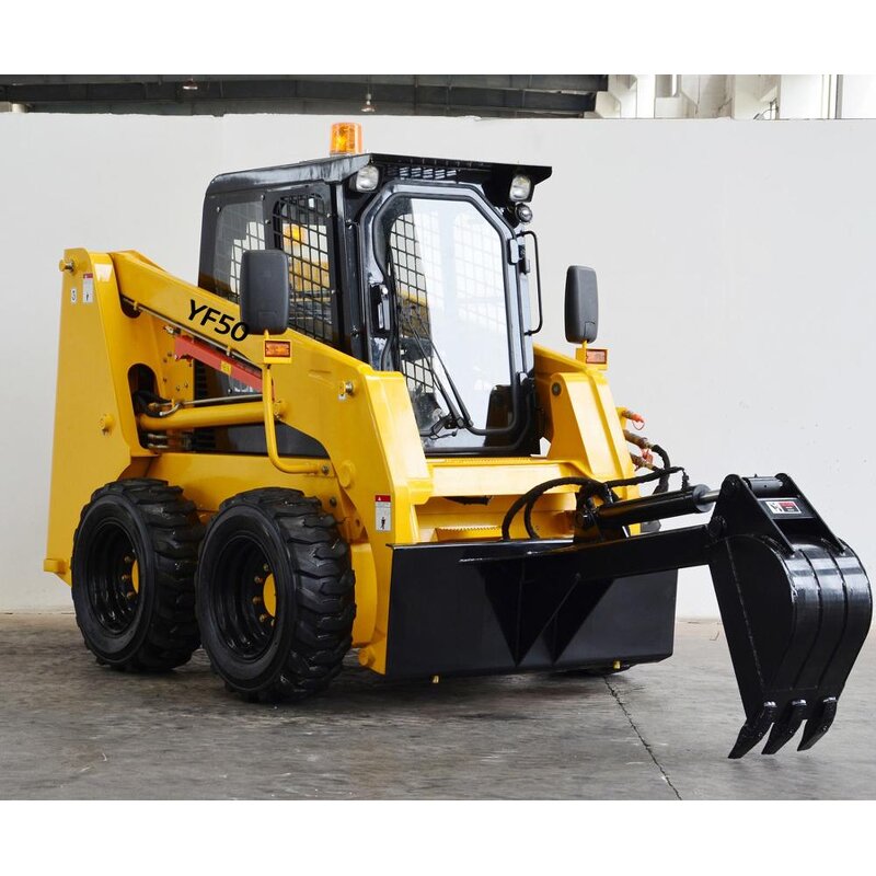 Loader Manufacturer - 50HP Asphalt Trencher WS50 Skid Steer Shovel Loader