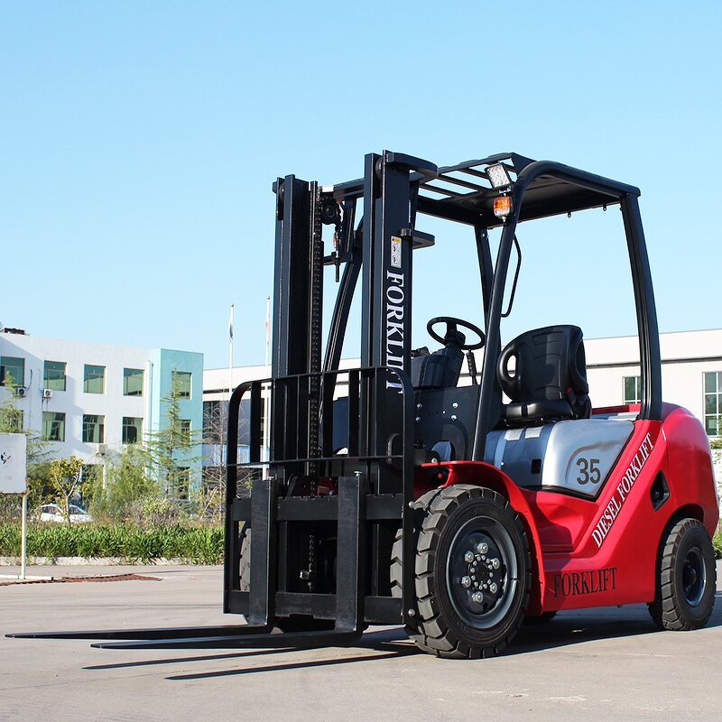 Forklift Manufacturer - 1.2-5ton Portable Electric Diesel Mini Forklift Truck
