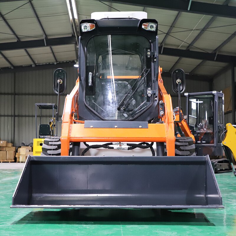 Loader Manufacturer - 1.5-3ton Skid Steer Wheel Mini Front Loader Factory Direct
