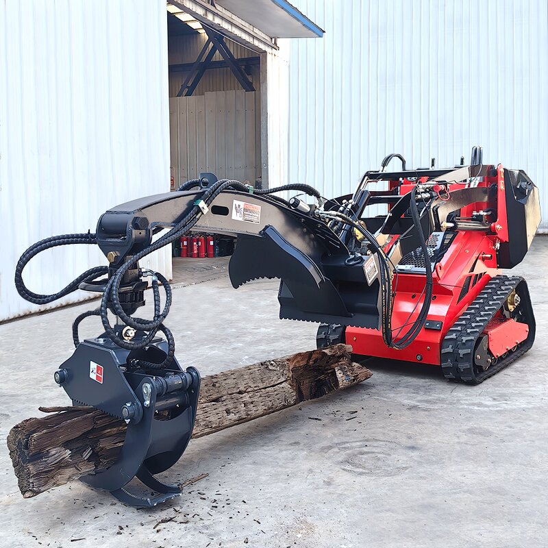 Loader Manufacturer - EURO5 EPA YF380 23HP Small Skid Steer Front Crawler Loader