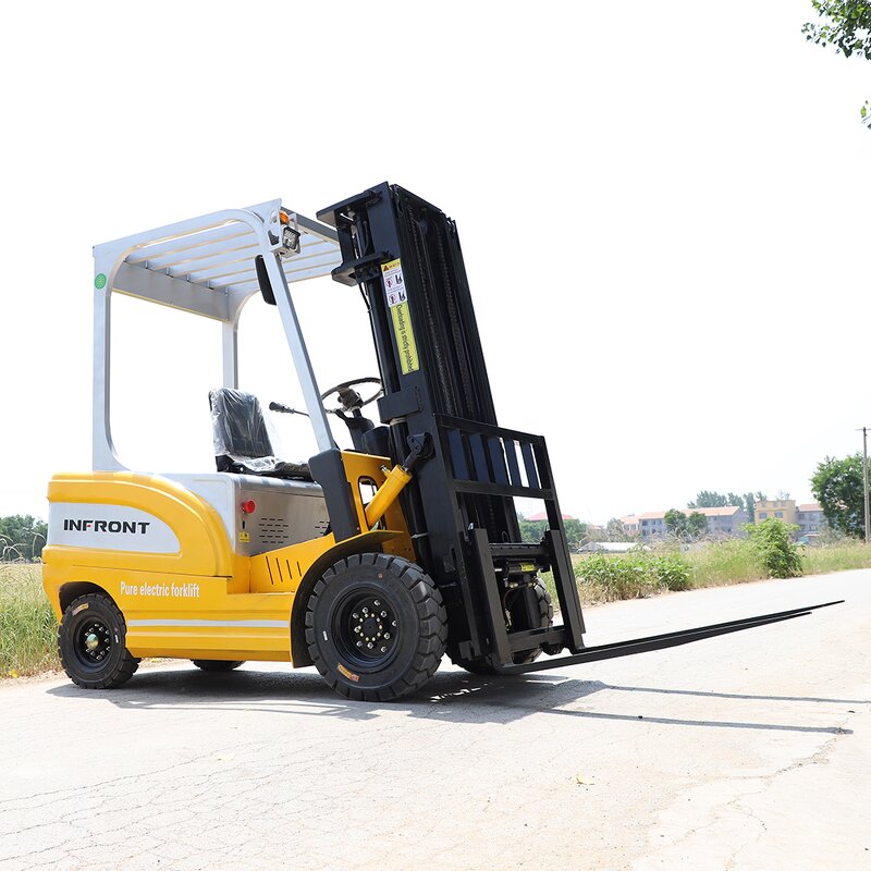 Forklift Attachment - Heavy Duty Yard Sweeper Cleaning Brush Warehouse Sweeping PP