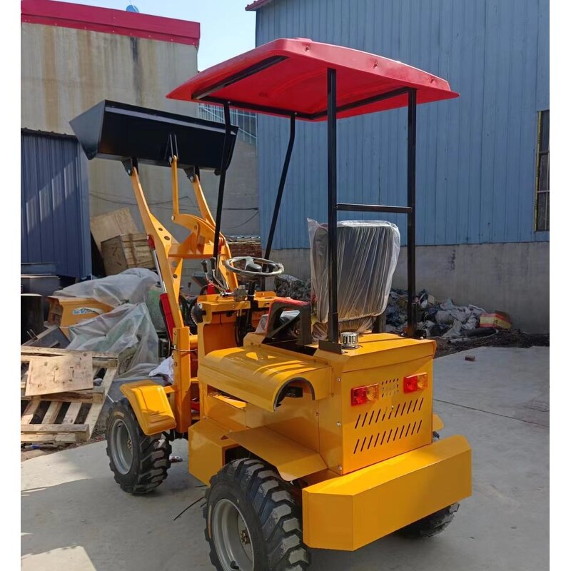 Loader Manufacturer - 4 Wheel Front End Small Mini Backhoe Loader Factory Direct