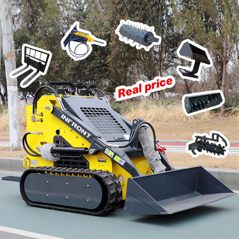 Loader Manufacturer - EPA Small Skid Steer Front Crawler Type Mini Loader Farms