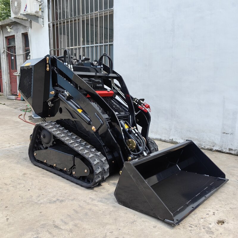 Loader Manufacturer - EURO5 EPA YF380 23HP Small Skid Steer Front Crawler Loader